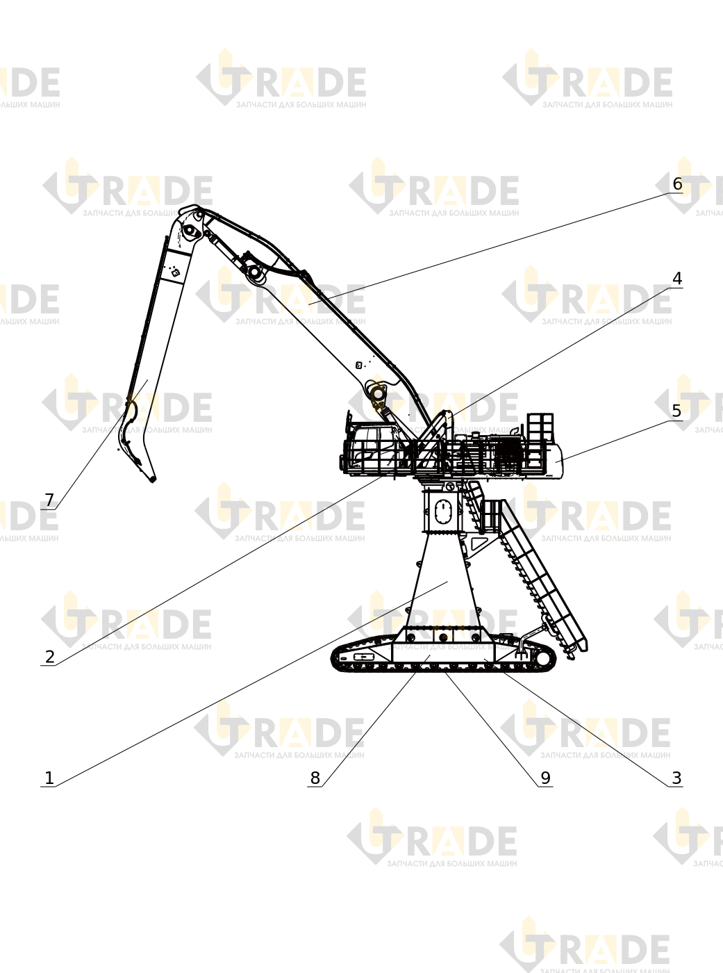 Чертёж — Material Handler