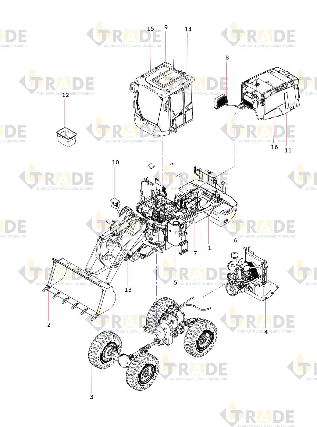 Чертёж — Wheel Loader