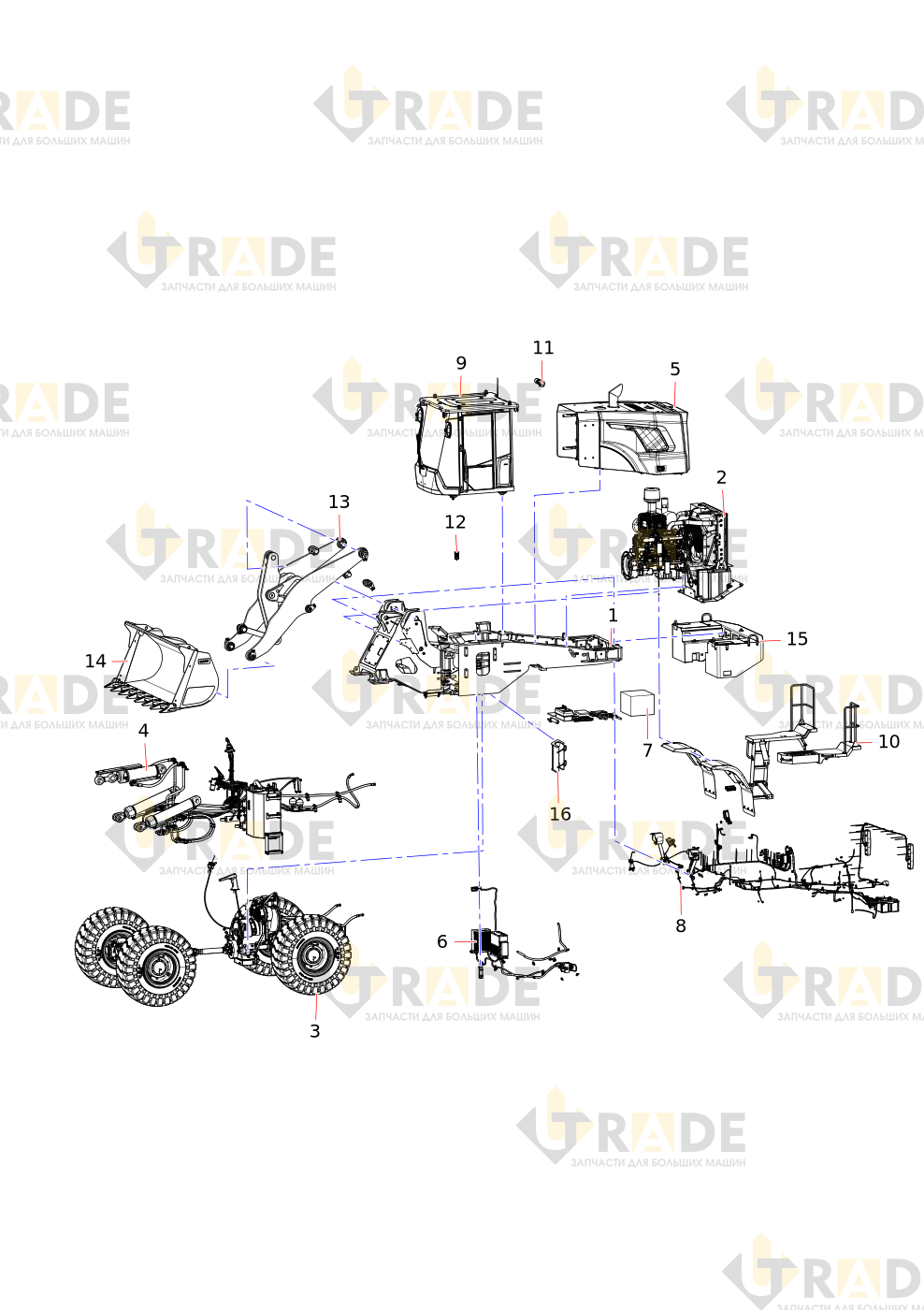 Чертёж — Wheel Loader