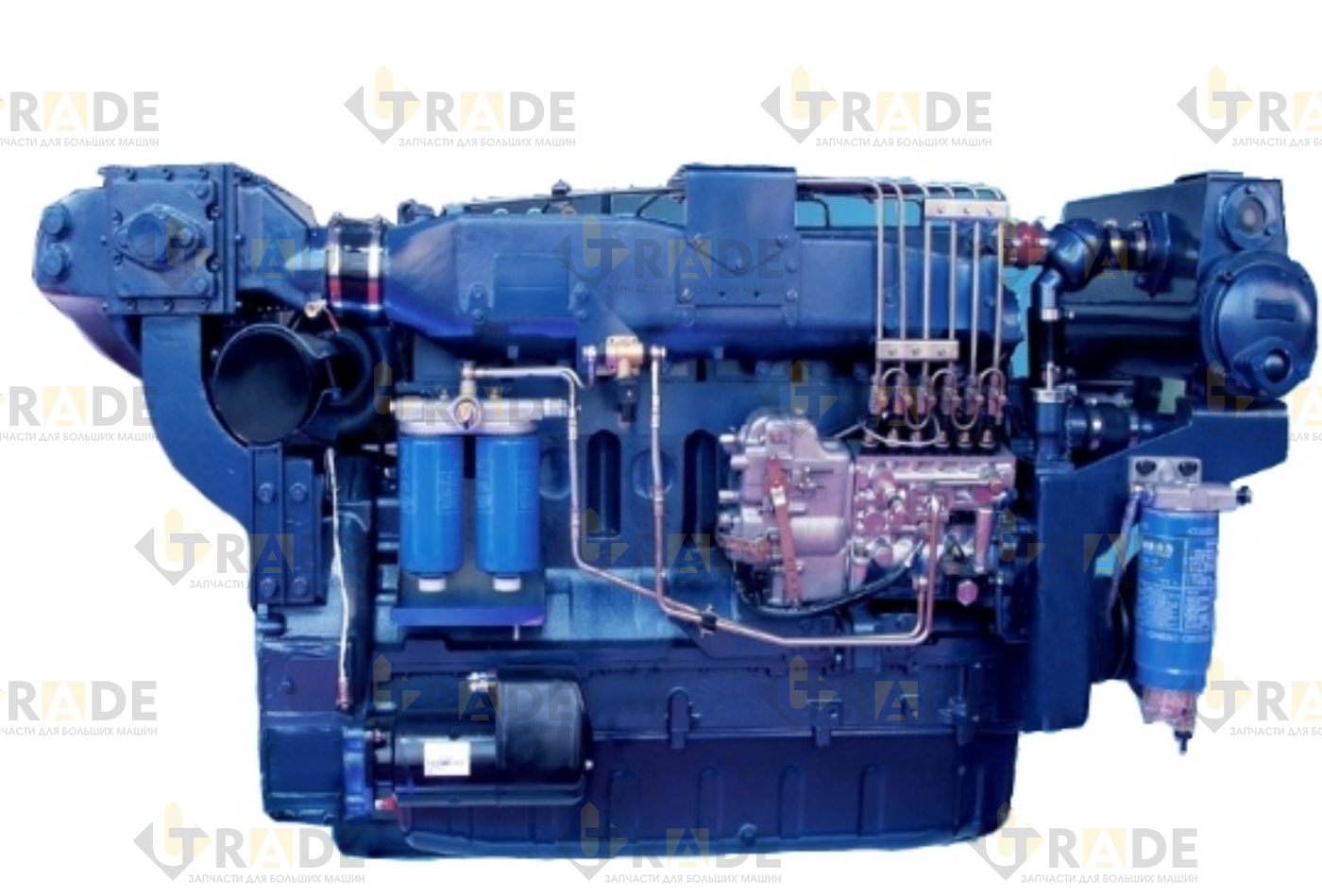 Чертёж — Дизельный двигатель WD618.C-22